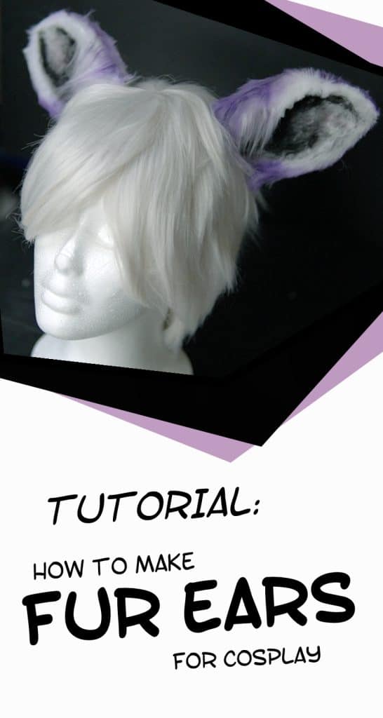 How to Make (faux) Fur Animal Ears For Cosplay (a stepbystep guide)