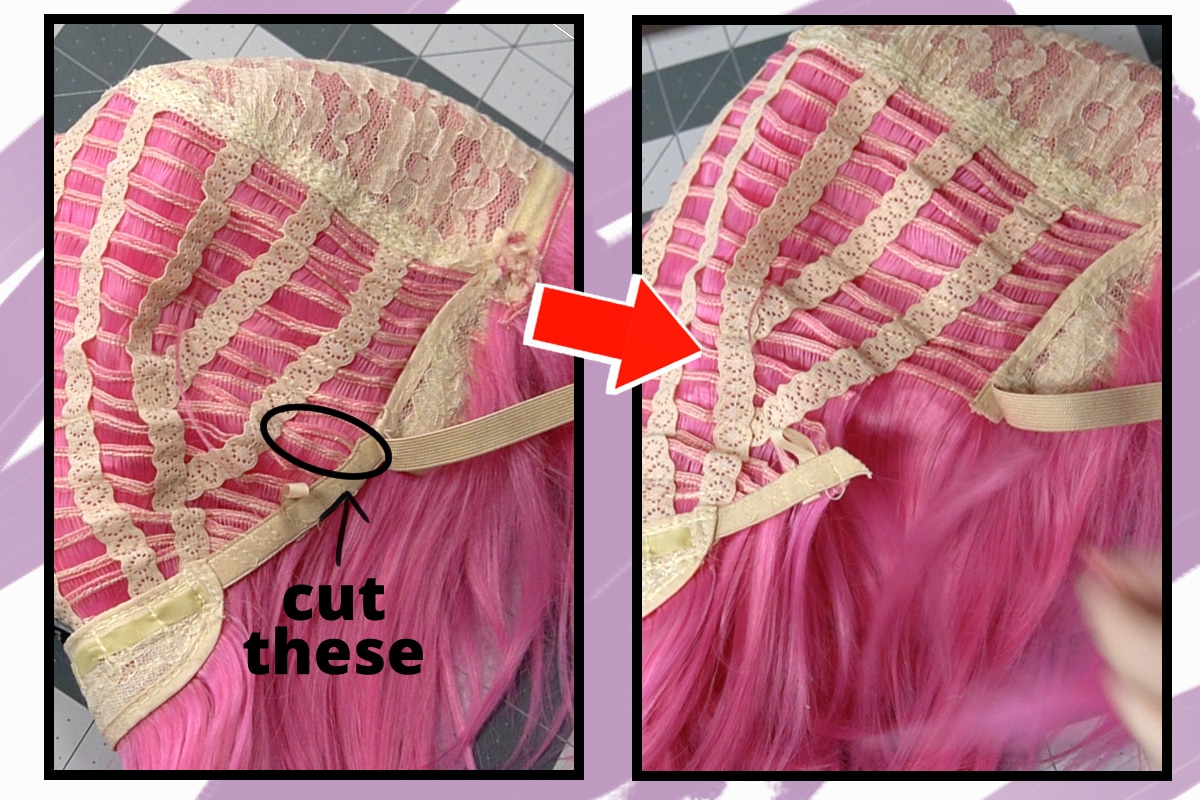 Tutorial How to Make Your Wig Smaller