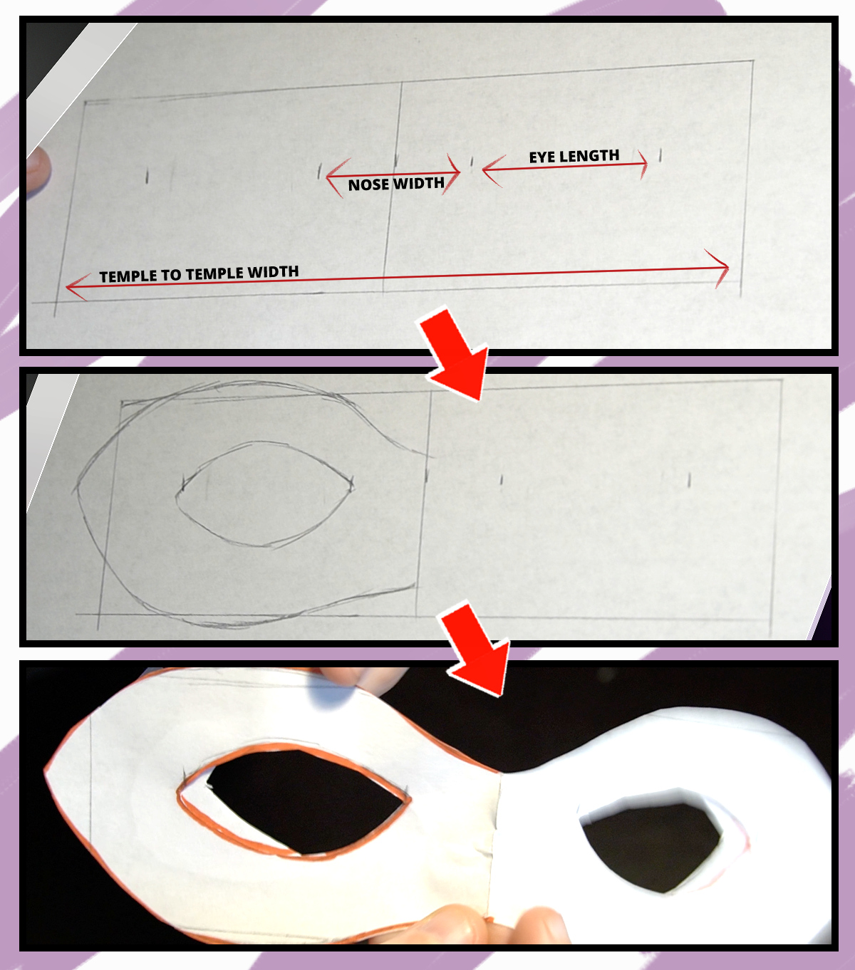 Tutorial Superhero Eyemasks for Costumes
