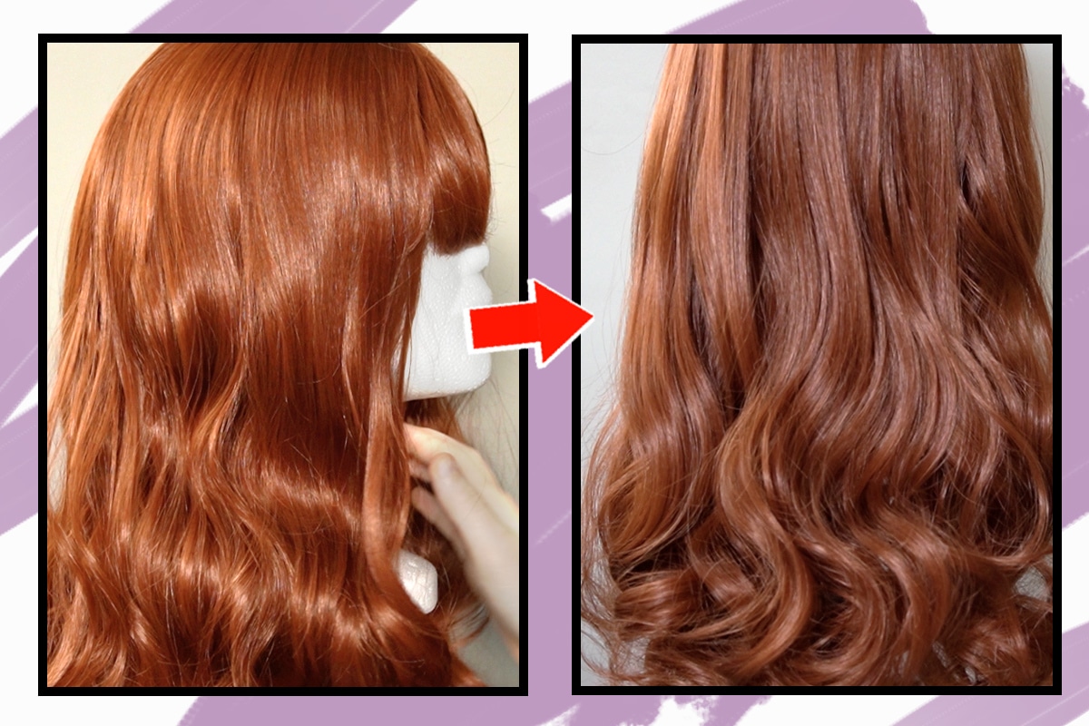 Tutorial How to Remove Shine from Costume Wigs