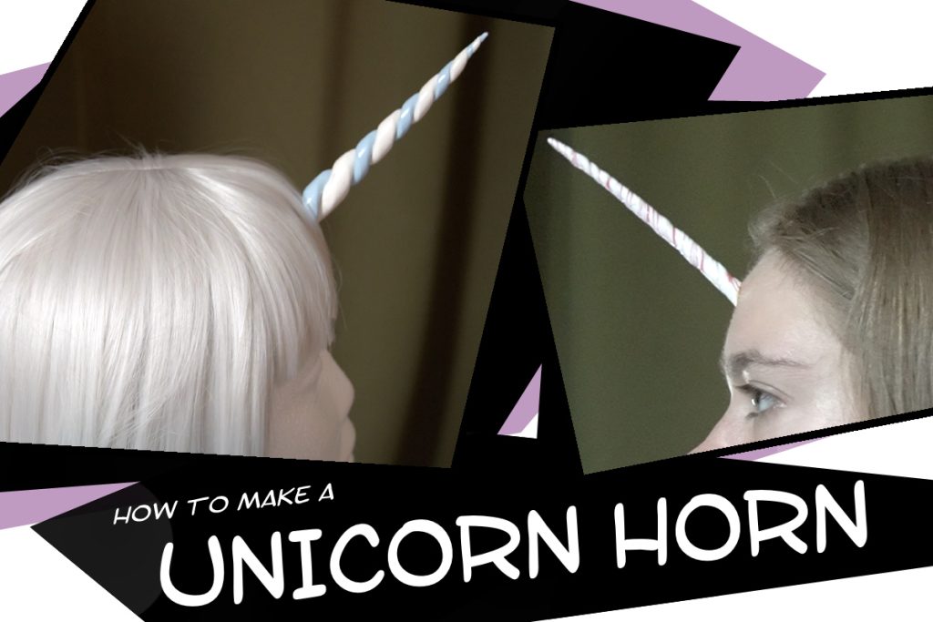 How to Create a Unicorn Horn and Hold it on Your Forehead
