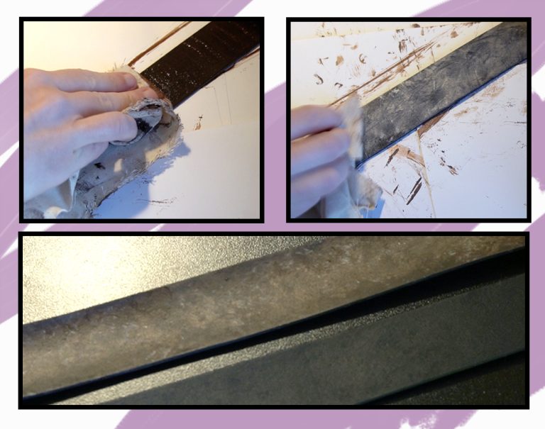 2 Methods to Make and Paint Faux Leather For Cosplay