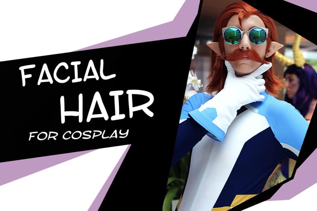 facial hair for cosplay