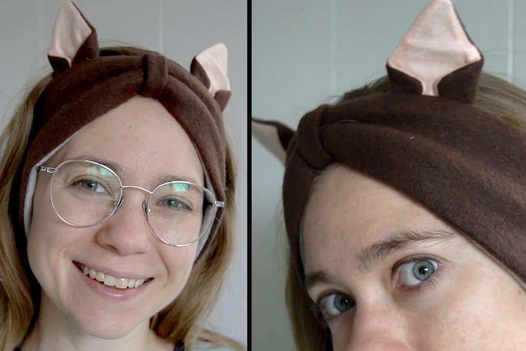 animal ear warmer
