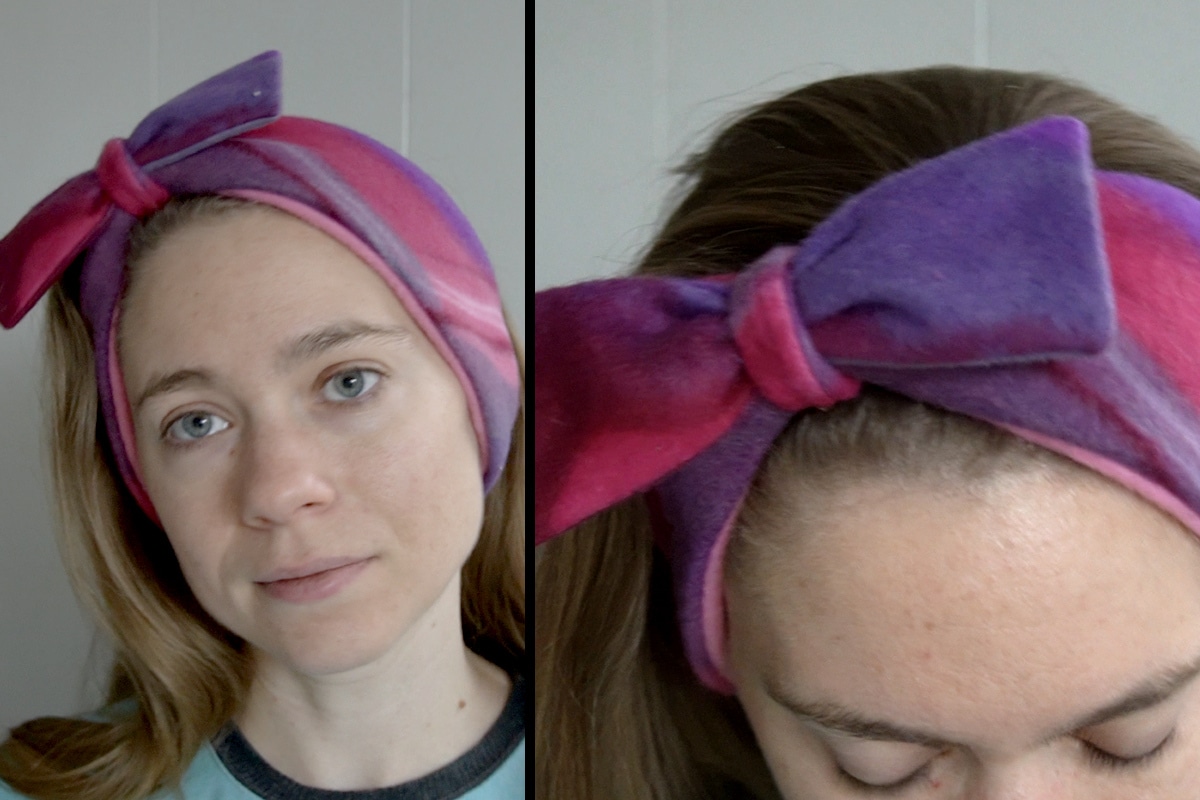 bow ear warmer