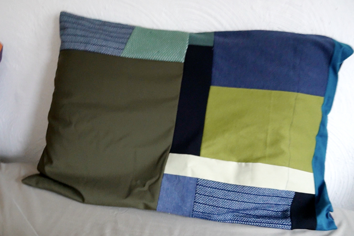 scrap pillowcase