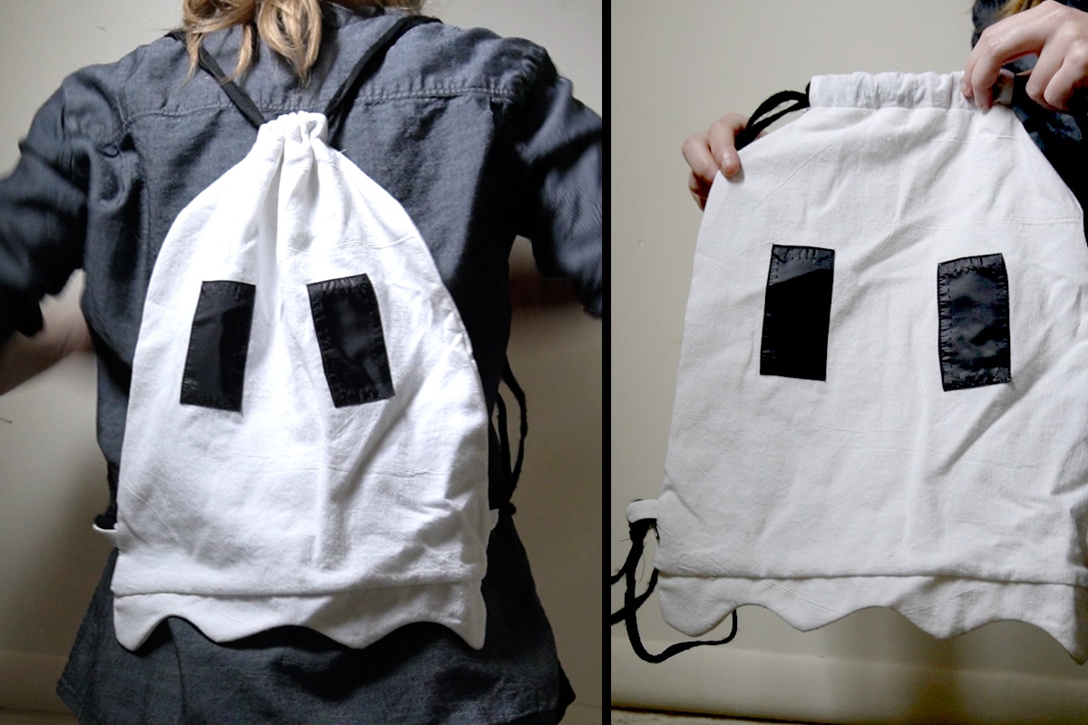 ghost tote bag