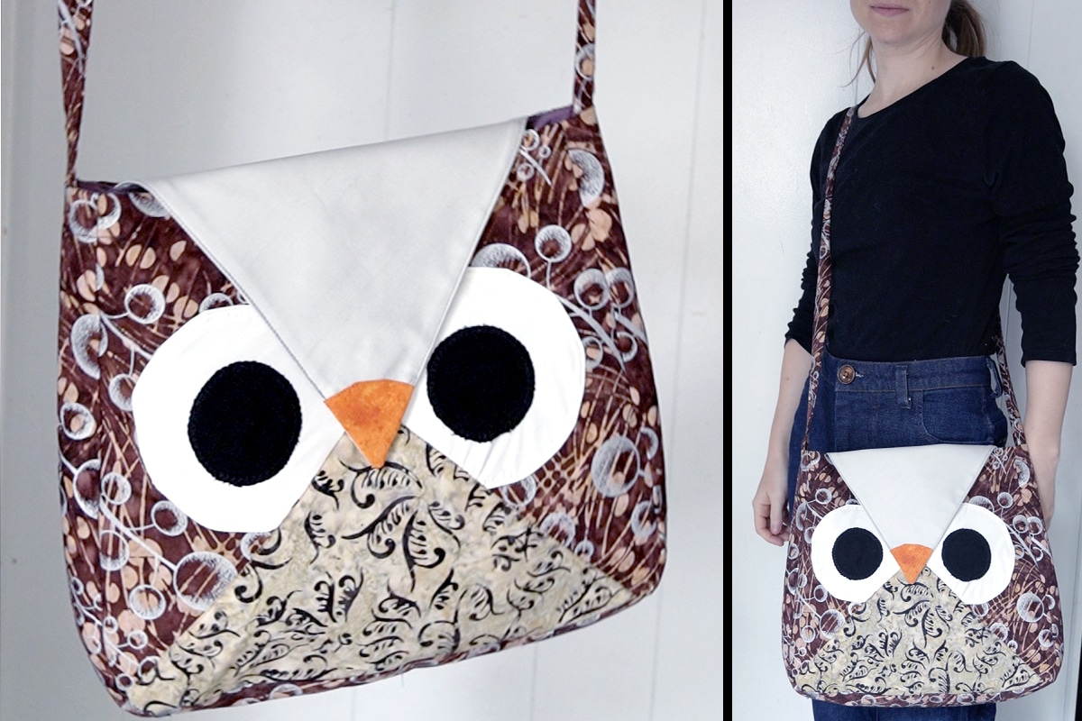 owl tote bag