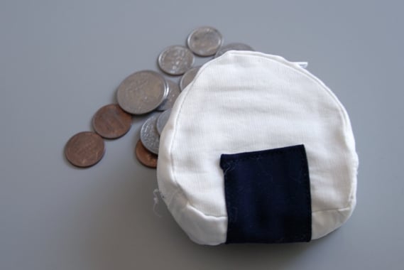 Onigiri Coin Purse Tutorial